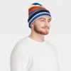 Men's Striped Beanie - Goodfellow & Co™