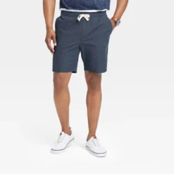 Men's 8" Everyday Relaxed Fit Pull-On Shorts - Goodfellow & Co™ Navy Blue -Goodfellow & Co GUEST 06498a67 b30e 45e0 9b56 cf8d503d75b6