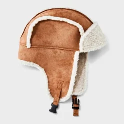 Men's Suede Faux Shearling Trapper Hat - Goodfellow & Co™ Tan -Goodfellow & Co GUEST 06f7d64b 151c 4fe5 b194 8c4ea55e0f27