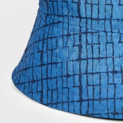 Men's Printed Bucket Hat - Goodfellow & Co™ Blue 4 Men's Printed Bucket Hat - Goodfellow & Co™ Blue - Image 2