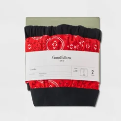 Men's Bandana Trunks 2pk - Goodfellow & Co™ Red