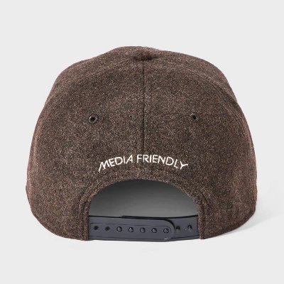 Men's Media Friendly Baseball Hat - Goodfellow & Co™ Brown 4 Men's Media Friendly Baseball Hat - Goodfellow & Co™ Brown - Image 2
