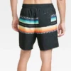 Men's 7" Ibiza Sunset Swim Shorts - Goodfellow & Co™ Black -Goodfellow & Co GUEST 1c7c9992 adff 4e5c ae6f e32a2b56d1b1