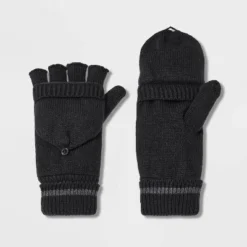 Men's Convertible Mittens With Fleece Lined - Goodfellow & Coâ„¢