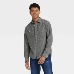 Men's Button-Down Shirt - Goodfellow & Co™ Black Wash 8 Men's Button-Down Shirt - Goodfellow & Co™ Black Wash -Goodfellow & Co GUEST 3250b5f2 3534 4fc1 b66a ab5e1b84cfcd
