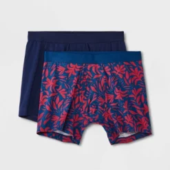 Men's Floral Print Boxer Briefs 2pk - Goodfellow & Co™ Blue/Red 9 Men's Floral Print Boxer Briefs 2pk - Goodfellow & Co™ Blue/Red -Goodfellow & Co GUEST 35624a2b 4b47 4f8c a216 51c6bf5c4aaa