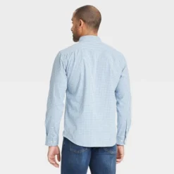 Men's Long Sleeve Poplin Shirt - Goodfellow & Coâ„¢