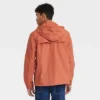 Men's Elevated Rain Jacket - Goodfellow & Co™ Orange