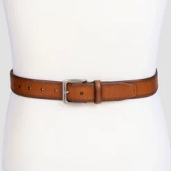 Men's Leather Belt With Stitch - Goodfellow & Co™ Tan -Goodfellow & Co GUEST 3d13de20 d089 44e2 8a78 3203f2841c7b