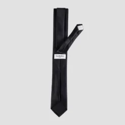 Men's Satin Skinny Tie - Goodfellow & Coâ„¢ Black One Size