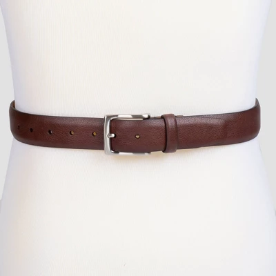 Men's Big & Tall Feather Edge Pebble Belt - Goodfellow & Co™ Brown 6 Men's Big & Tall Feather Edge Pebble Belt - Goodfellow & Co™ Brown - Image 4