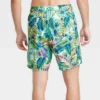 Men's 7" Leafy Tropical Print Swim Shorts - Goodfellow & Co™