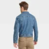 Men's Midwash Denim Trucker Jacket - Goodfellow & Co™ Blue 2 Men's Midwash Denim Trucker Jacket - Goodfellow & Co™ Blue -Goodfellow & Co GUEST 485b2010 6c51 4ee1 9fbb 6f029e89805a