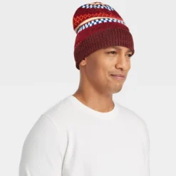 Men's Fairisle Lined Beanie - Goodfellow & Coâ„¢