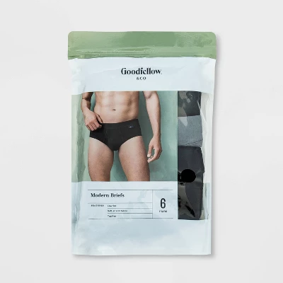 Men's Modern Briefs 6pk - Goodfellow & Co™ 3 Men's Modern Briefs 6pk - Goodfellow & Co™