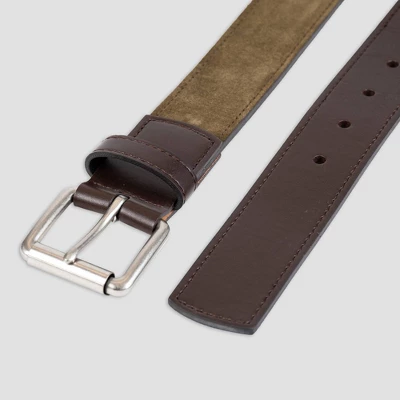 Men's Suede Belt - Goodfellow & Co™ Olive XL 4 Men's Suede Belt - Goodfellow & Co™ Olive XL - Image 2