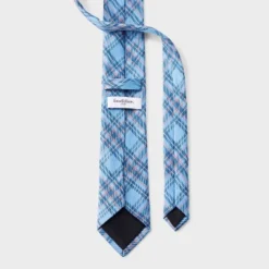 Men's Plaid Neck Tie - Goodfellow & Co™ Blue