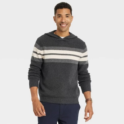 Men's Ribbed Hem Hooded Pullover Sweater - Goodfellow & Co™ 8 Men's Ribbed Hem Hooded Pullover Sweater - Goodfellow & Co™ - Image 6