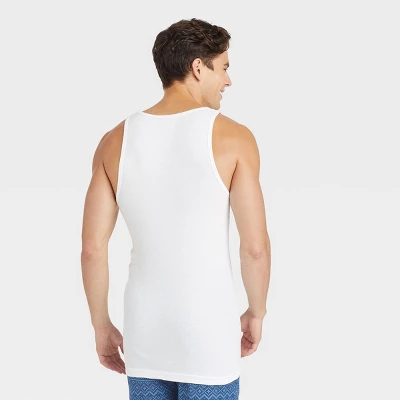 Men's 4pk Ribbed Tank Top - Goodfellow & Co™ 4 Men's 4pk Ribbed Tank Top - Goodfellow & Co™ - Image 2