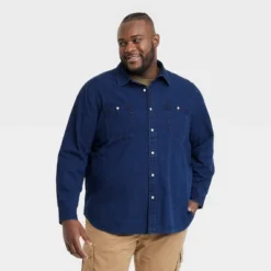 Men's Button-Down Shirt - Goodfellow & Co™ Dark Blue 8 Men's Button-Down Shirt - Goodfellow & Co™ Dark Blue -Goodfellow & Co GUEST 6228ae10 99c5 42f7 a18a 2f6d87a9e444