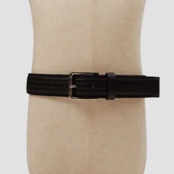 Men's Fabric With Overlay Belt - Goodfellow & Co™ Black 10 Men's Fabric With Overlay Belt - Goodfellow & Co™ Black -Goodfellow & Co GUEST 643f676f 9d11 4523 9786 5a1d486db866