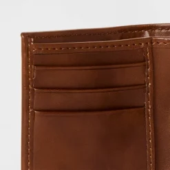 Men's RFID Trifold Wallet - Goodfellow & Co™ Brown -Goodfellow & Co GUEST 769eedf0 f6b5 490e 909c 0cda9a952ffc