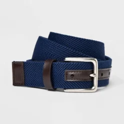 Men's Solid Stretch Belt - Goodfellow & Co™ Navy Blue 7 Men's Solid Stretch Belt - Goodfellow & Co™ Navy Blue -Goodfellow & Co GUEST 798b8fc4 8d0c 42b4 86fc f93b344749cb
