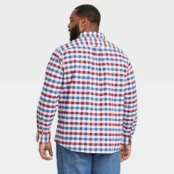 Men's Big & Tall Every Wear Long Sleeve Button-Down Shirt - Goodfellow & Coâ„¢
