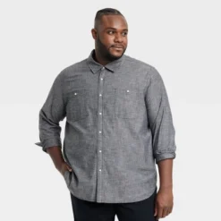Men's Button-Down Shirt - Goodfellow & Co™ Black Wash 9 Men's Button-Down Shirt - Goodfellow & Co™ Black Wash -Goodfellow & Co GUEST 836a9c23 e8a4 4178 bc62 257e1af5d981