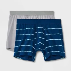 Men's Striped Boxer Briefs 2pk - Goodfellow & Co™ Blue/Gray 9 Men's Striped Boxer Briefs 2pk - Goodfellow & Co™ Blue/Gray -Goodfellow & Co GUEST 8ab853e1 7ebd 43c9 9223 ccbf5a1beb14