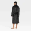 Men's Regular Fit Plush Robe - Goodfellow & Co™ Black S/M 2 Men's Regular Fit Plush Robe - Goodfellow & Co™ Black S/M -Goodfellow & Co GUEST 8d87ac56 daa2 463f b525 035730092514
