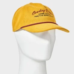 Men's Cowboy Diner Baseball Hat - Goodfellow & Coâ„¢ Yellow