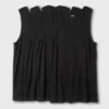Men's Big & Tall 4pk Tank Top - Goodfellow & Co™ Black
