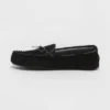 Men's Topher Moccasin Leather Slippers - Goodfellow & Co™
