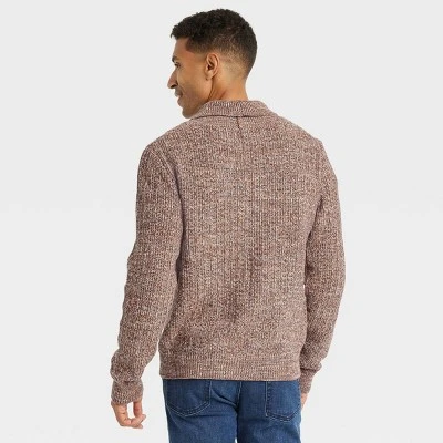 Men's Shawl Collared Sweater Cardigan - Goodfellow & Co™ 3 Men's Shawl Collared Sweater Cardigan - Goodfellow & Co™