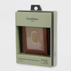 Wide Mag Curved Pocket Wallet - Goodfellow & Coâ„¢ Tan One Size