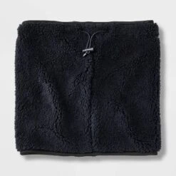 Men's Faux Shearling Scarves - Goodfellow & Coâ„¢ Black