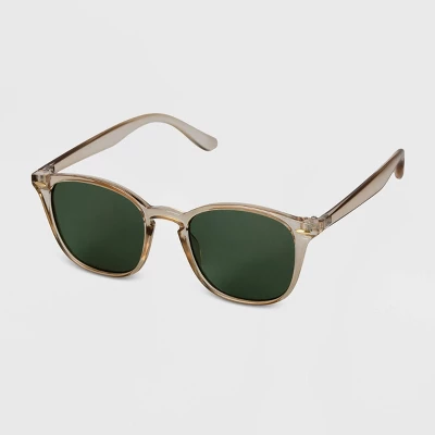 Men's Crystal Square Sunglasses - Goodfellow & Co™ 3 Men's Crystal Square Sunglasses - Goodfellow & Co™