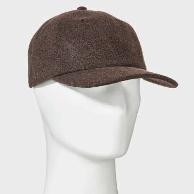 Men's Media Friendly Baseball Hat - Goodfellow & Co™ Brown 3 Men's Media Friendly Baseball Hat - Goodfellow & Co™ Brown