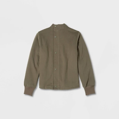 Men's Adaptive Sherpa Fleece Jacket - Goodfellow & Co™ Dark Green 3 Men's Adaptive Sherpa Fleece Jacket - Goodfellow & Co™ Dark Green