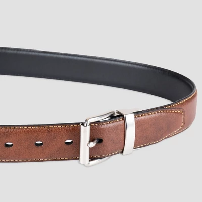 Men's Reversible Belt - Goodfellow & Co™ Tan 5 Men's Reversible Belt - Goodfellow & Co™ Tan - Image 3