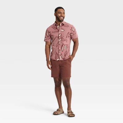 Men's Vacay Short Sleeve Poplin Shirt - Goodfellow & Co™ 4 Men's Vacay Short Sleeve Poplin Shirt - Goodfellow & Co™ - Image 2