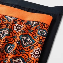 Men's Medallion Print Boxer Briefs 2pk - Goodfellow & Co™ Orange -Goodfellow & Co GUEST cdfc21e6 d287 4724 bb6e 1adfc8b5d351