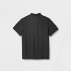 Men's Loose Fit Adaptive Polo Shirt - Goodfellow & Coâ„¢ Gray