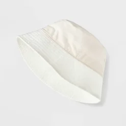 Men's Blocked Bucket Hat - Goodfellow & Coâ„¢ Beige