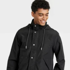 Men's Elevated Rain Coat - Goodfellow & Co™ Black 7 Men's Elevated Rain Coat - Goodfellow & Co™ Black -Goodfellow & Co GUEST e5194a4a 2772 4956 b620 603f6e015586