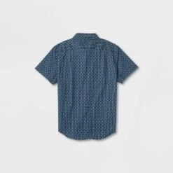 Men's Short Sleeve Adaptive Button-Down Shirt - Goodfellow & Coâ„¢