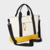 Men's Double Handle Tote Bag - Goodfellow & Co™ Beige/Yellow: Cotton Shell, Detachable Straps, 58.25" Strap 2 Men's Double Handle Tote Bag - Goodfellow & Co™ Beige/Yellow: Cotton Shell, Detachable Straps, 58.25" Strap -Goodfellow & Co GUEST e73ff8df cf2f 433a 8904 10b66c9dbc81