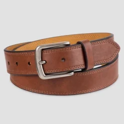 Men's Marled Double Stitch Belt - Goodfellow & Co™ Tan -Goodfellow & Co GUEST e8fd9a6e bbaa 4bbe bd61 4ce9b4ea7cbd 1