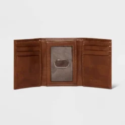 Men's RFID Trifold Wallet - Goodfellow & Co™ Brown -Goodfellow & Co GUEST ebcab534 76b4 4972 bd49 4288841241a9